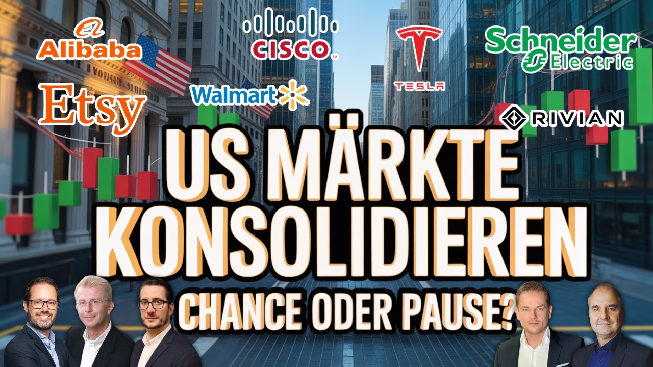 US-Start auf der Kippe? Tesla, Alibaba, Öl, Teledyne, GBPUSD, Rivian, Walmart, Etsy & Cisco im Check