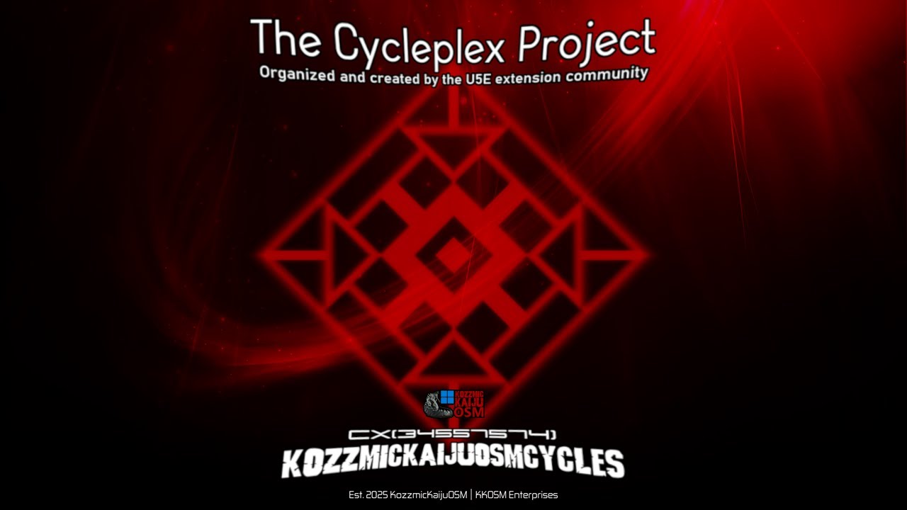 The Cycleplex Project - KozzmicKaijuOSMcycles