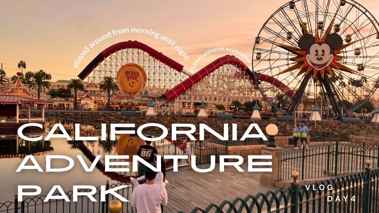 【California Adventure Park】 Crossing the West Coast of the USA