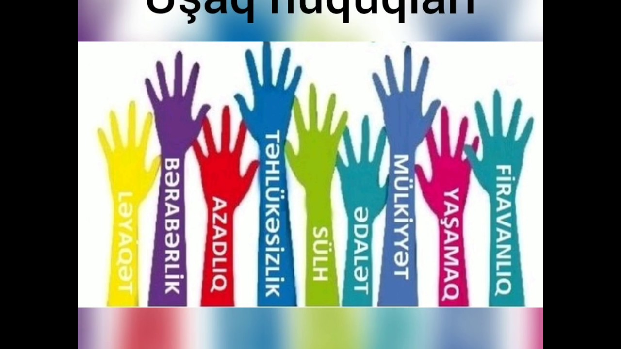 Uşaqların hüquqlarını tələb etməyə haqqı var!