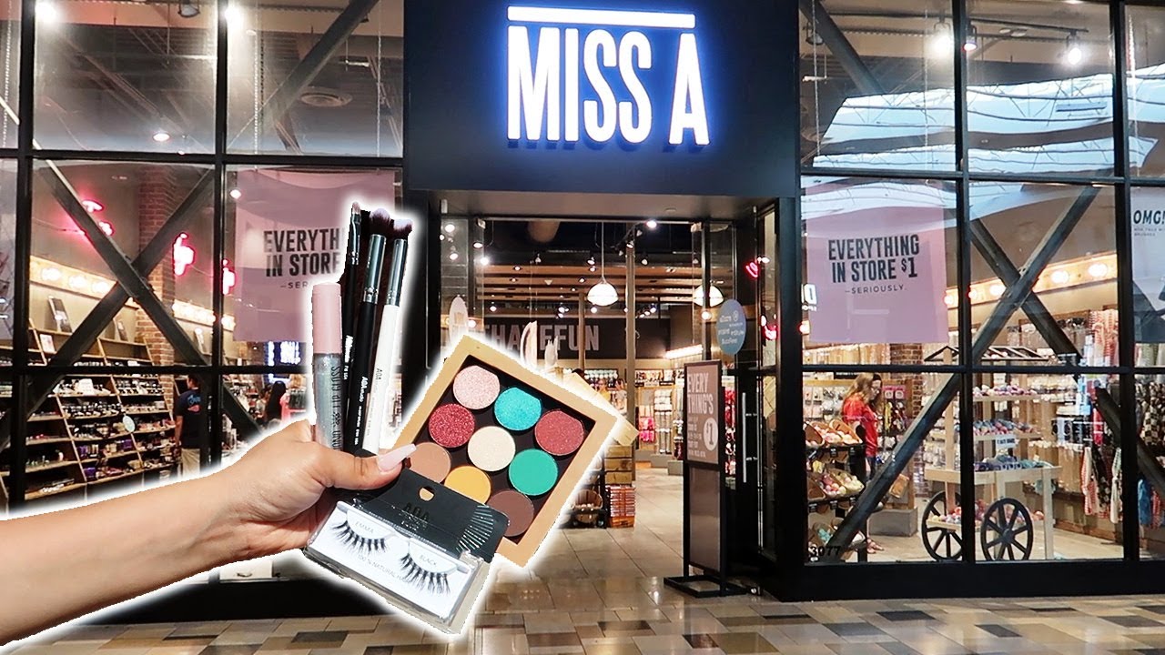 SHOP MISS A EVERYTHING $1 COME SHOPPING WITH ME
