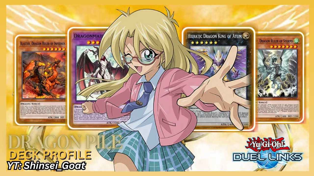NEW Rebecca's Dragon Pile Is Broken!!! | Deck & Combo | Yu-Gi-Oh! DUEL LINKS