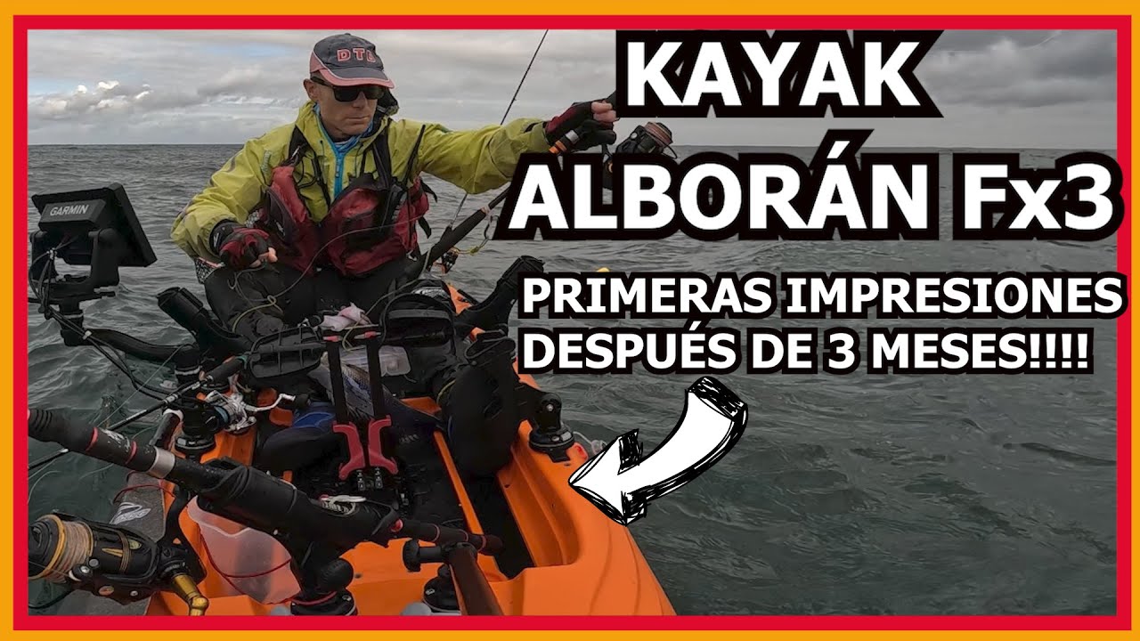 🚀PESCA en KAYAK | KAYAK de PESCA GALAXY ALBORAN FX3 2024🚀