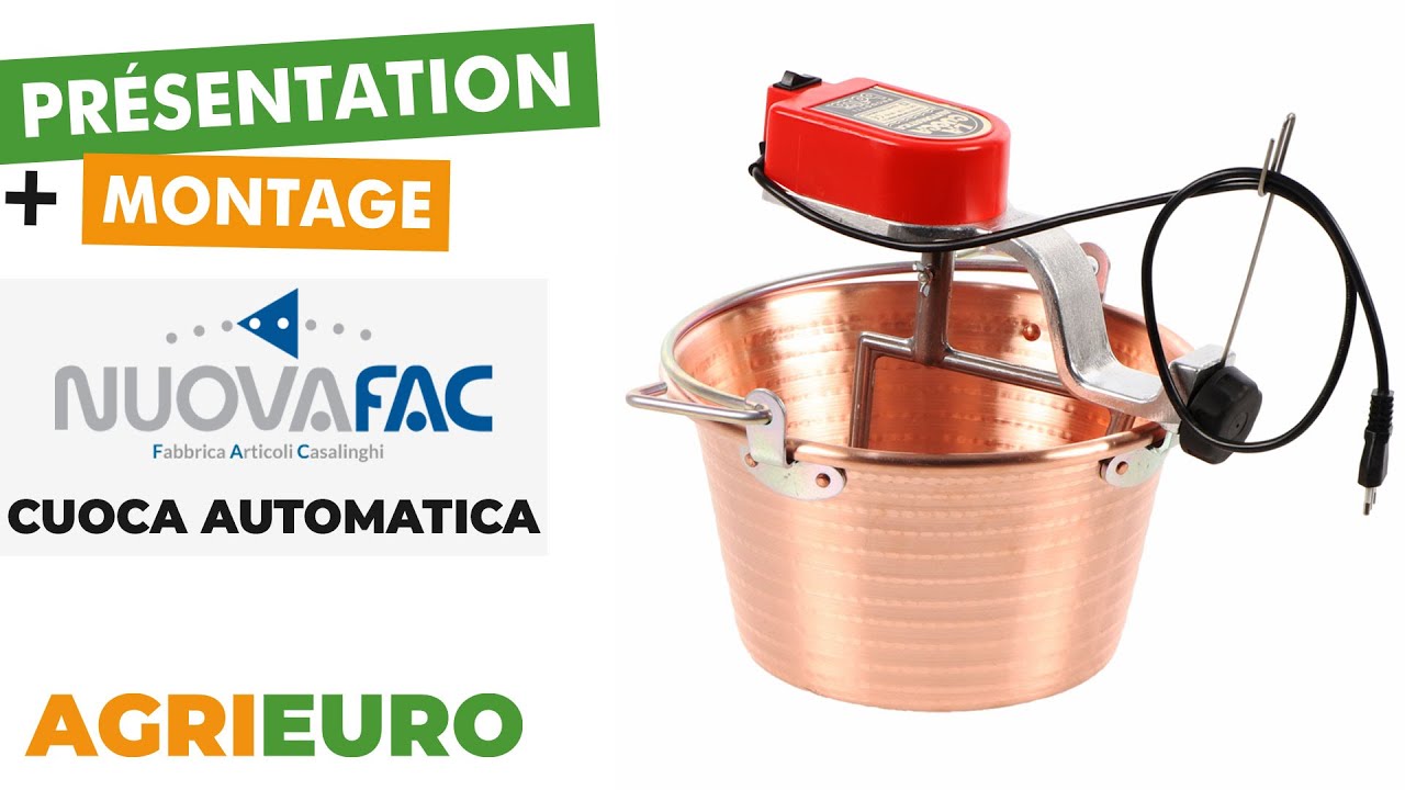 Chaudron électrique NuovaFac Cuoca Automatica à induction - Montage et présentation