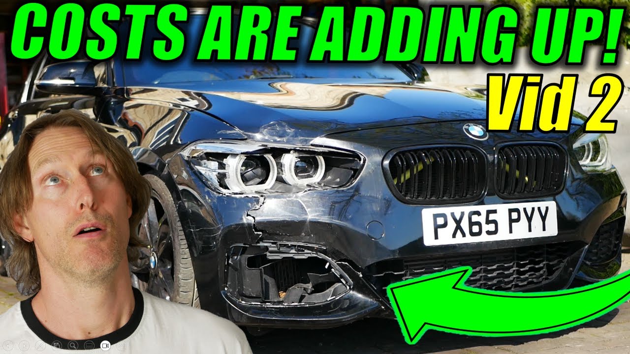 Rebuilding a Crashed BMW M135i | Front Corner Is WRECKED - Vid 2