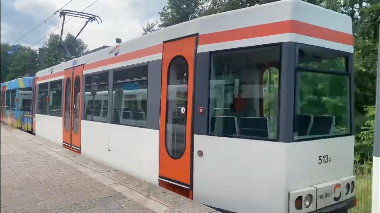 Mitfahrt Mit M8D 579 als Linie 4 Nach Stieghorst