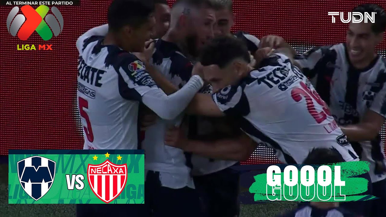 &iexcl;Gol ol&iacute;mpico de CANALES! Es un golazo | Monterrey 2-0 Necaxa | Liga MX - J6 Apertura 2025 | TUDN