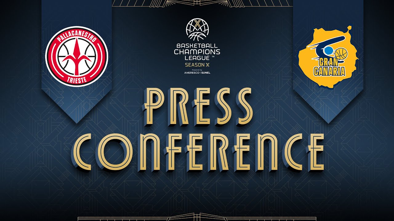 Pallacanestro Trieste v Dreamland Gran Canaria - Press Conference | #BasketballCL 2025-26