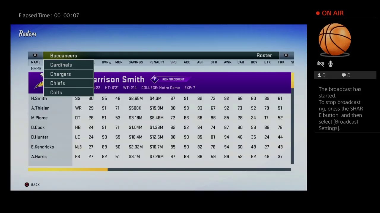 PSL Series Eagles Dev Trait Change