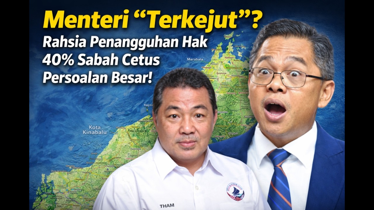 Menteri “Terkejut”? Rahsia Penangguhan Hak 40% Sabah Cetus Persoalan Besar!