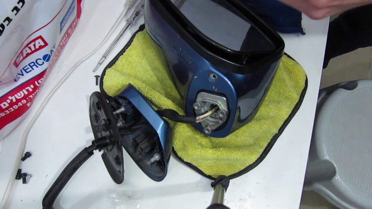 Honda civic 2006 - 2011 Folding mirror fix (replace broken gear)