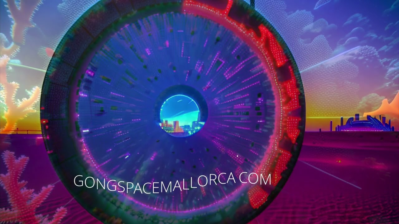 24“ Gongland DARK WATER Gong (🎧) – Gong Space Mallorca by Matthias Dahms