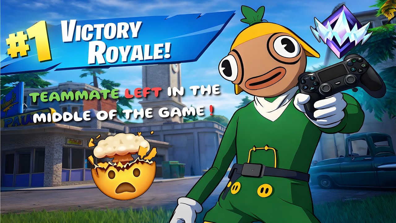 Fortnite *DUO SQUAD!?* Unreal Ranked Reload Gameplay Win👑 (Fortnite Chapter 7 PS4 Controller)