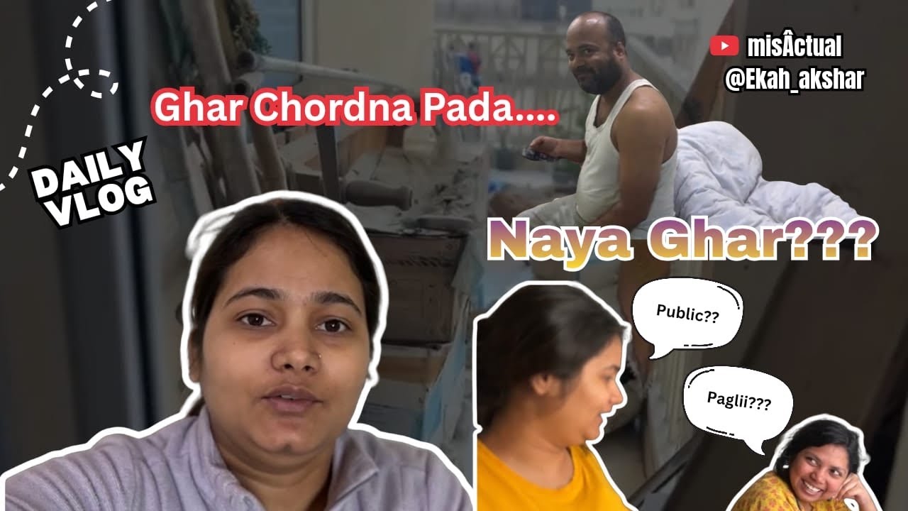 Ghar chod diya-A day in my life | DailyVlog 16 |