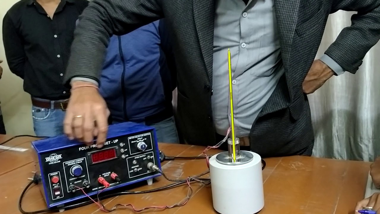 Four probe method