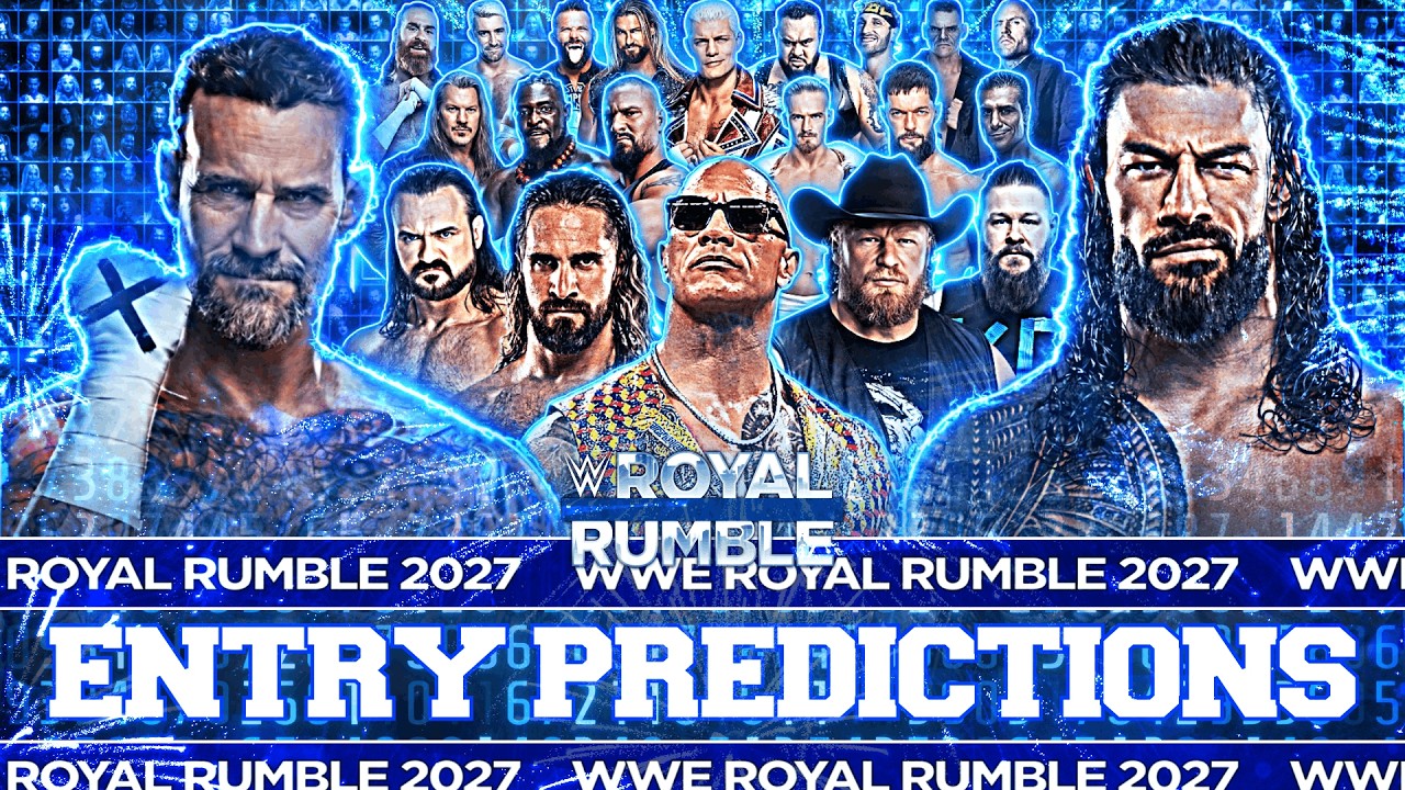 WWE Royal Rumble 2027 Men's Entry Predictions