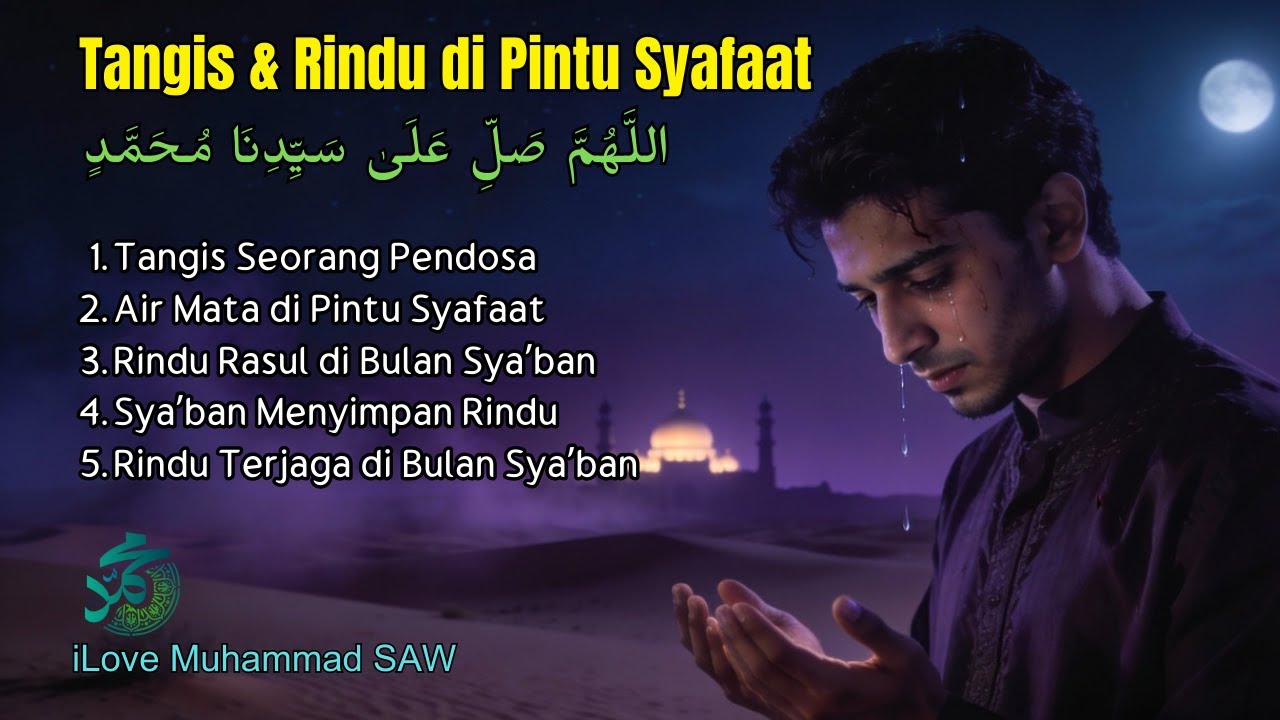 Tangis & Rindu di Pintu Syafaat | Sholawat Sedih Rindu Rasul di Bulan Sya’ban