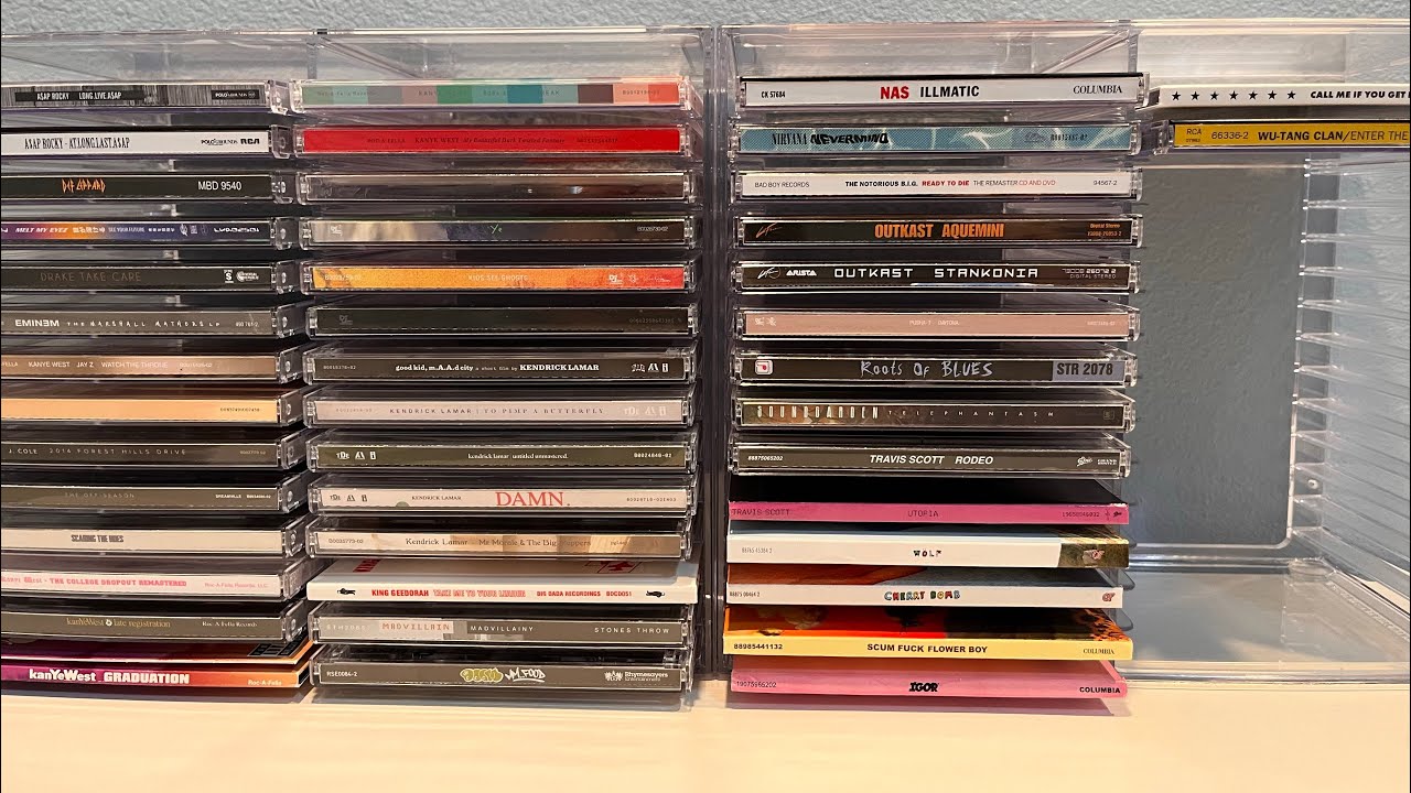 My(mostly)rap/hip hop cd collection