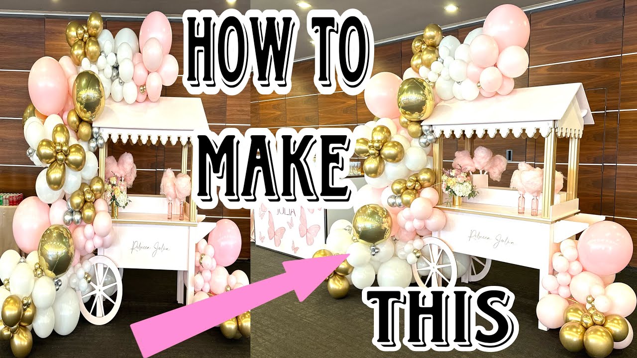 How to & Style | DIY Balloon Garland | JB MARQUEE LETTERS DECOR | Tutorial