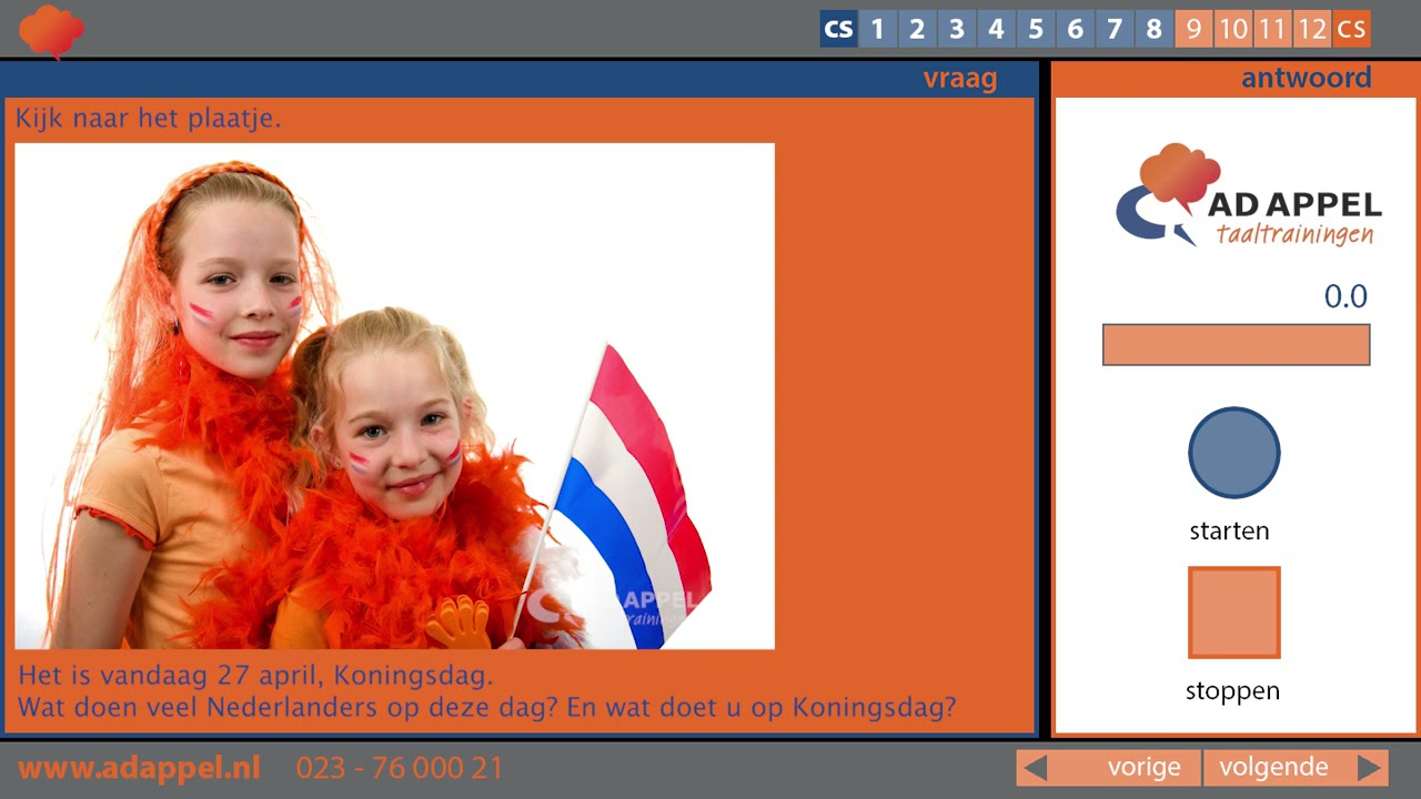 Spreekvaardigheid A2 - Oefenexamen 4 - 2025