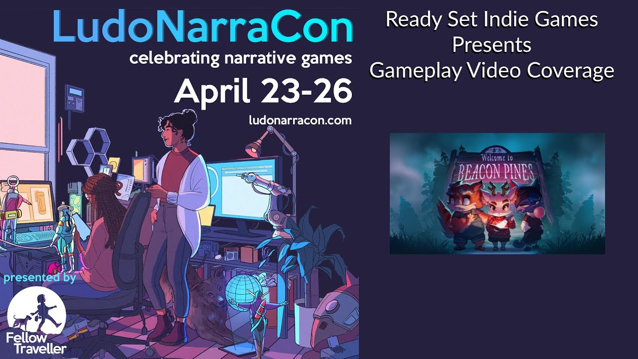 Ready Set Indie Games Presents: LudoNarraCon 2021: Beacon Pines (Demo)