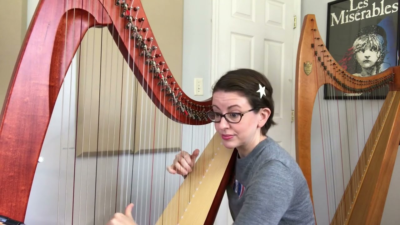Africa by Toto on Lever Harp