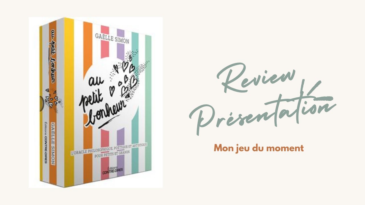 ORACLE AU PETIT BONHEUR - Review/Présentation