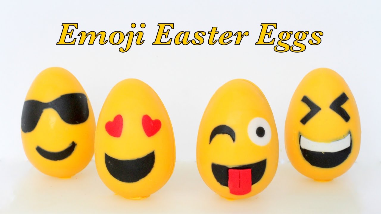 Emoji Easter Eggs | Surprise Inside Easter Egg