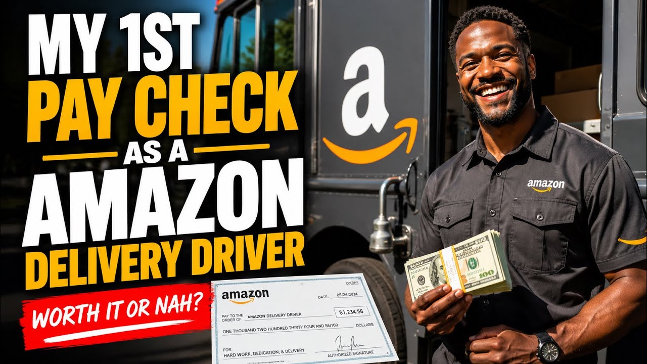 Моя первая зарплата в качестве водителя доставки Amazon (стоит того или нет?)