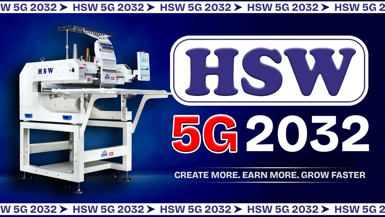 ✨ Вышивальная машина HSW 5G 2032 ✨
