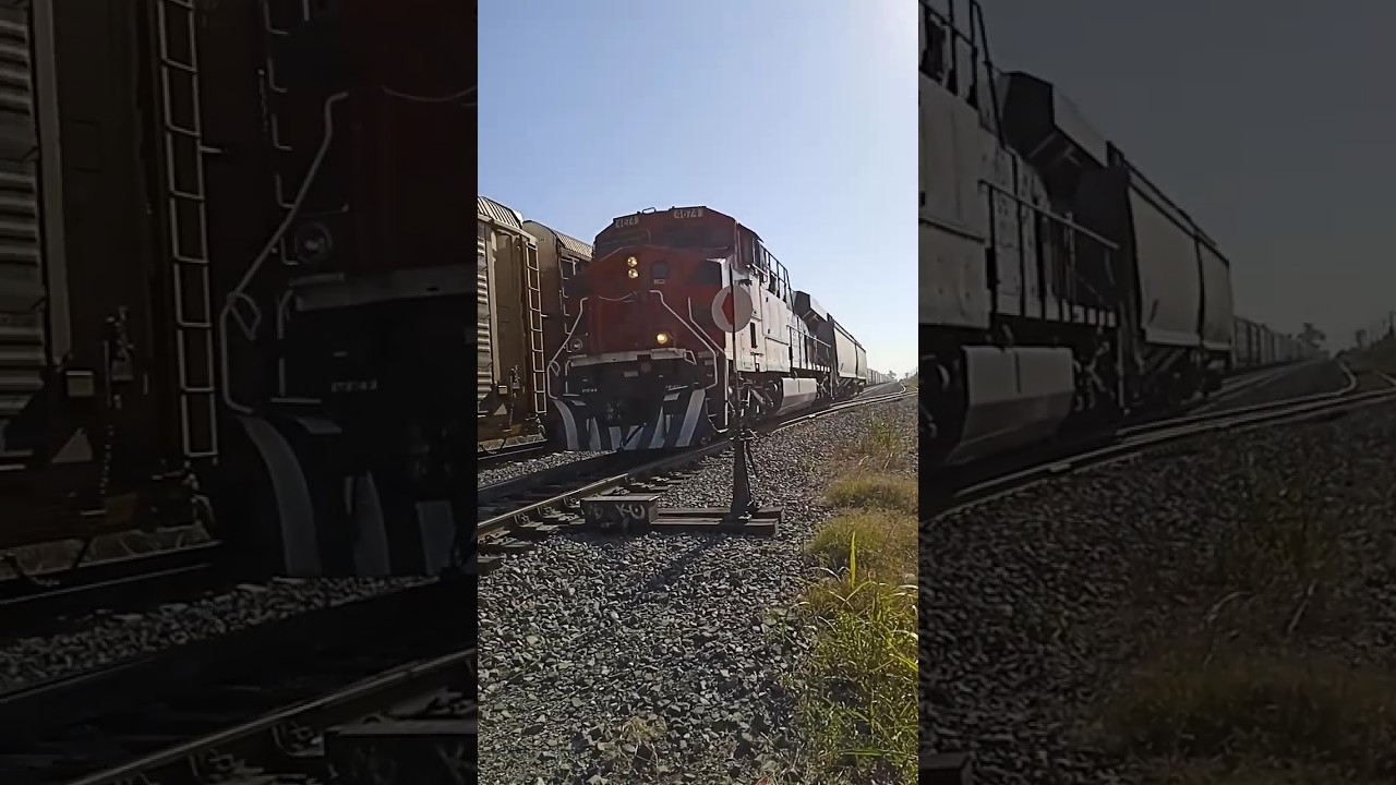 un tren s&uacute;per largo de #Ferromex,. Irapuato, Gto. #tmb #ferrocarril #railroad #gmxt #railfan