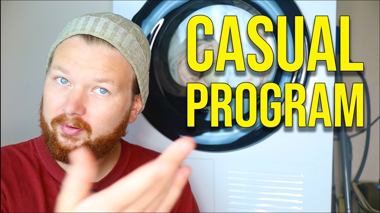 What's the Casual Cycle on Your Washer? Here's how it works