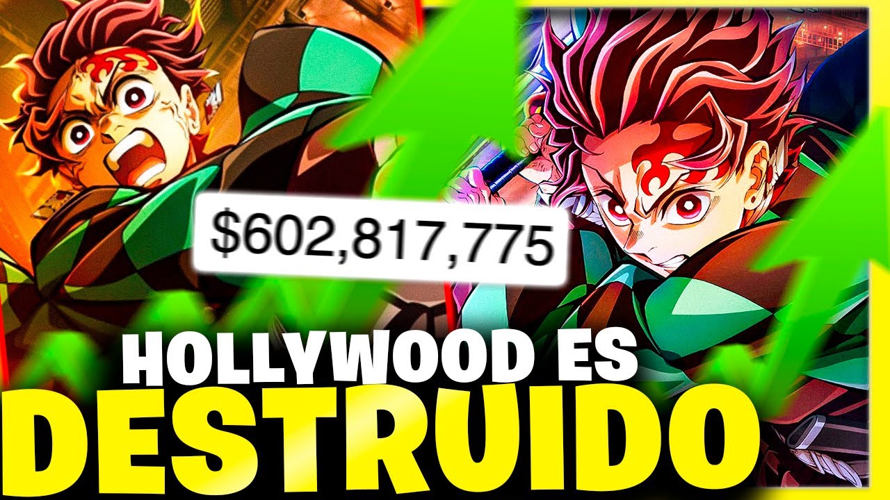 Hollywood es HUMILLADO por el ANIME 😱 Demon Slayer CAVA LA TUMBA de Disney Marvel