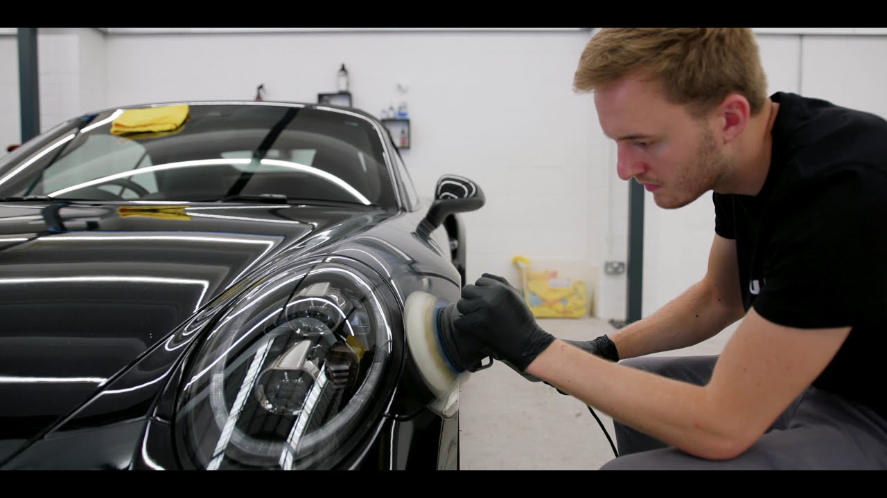 Ceramic Coating a Porsche 911 Turbo S at AWC