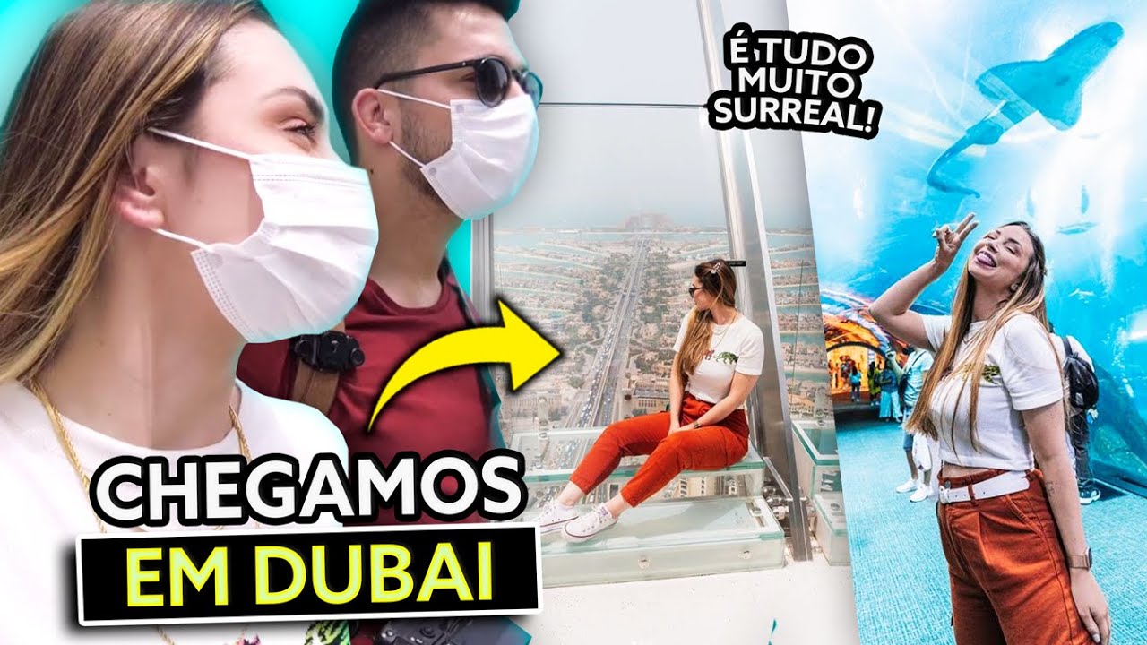 NOSSA LUA DE MEL COMEÇOU!!! DUBAI DIA 1 | Lua de Mel #1
