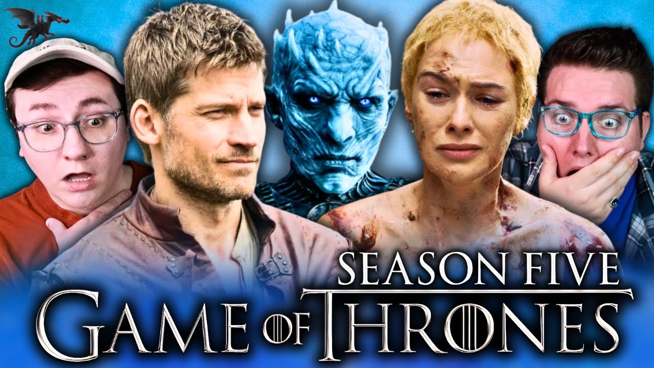 WE BINGED GAME OF THRONES *REACTION* FIRST TIME WATCHING SEASON 5
