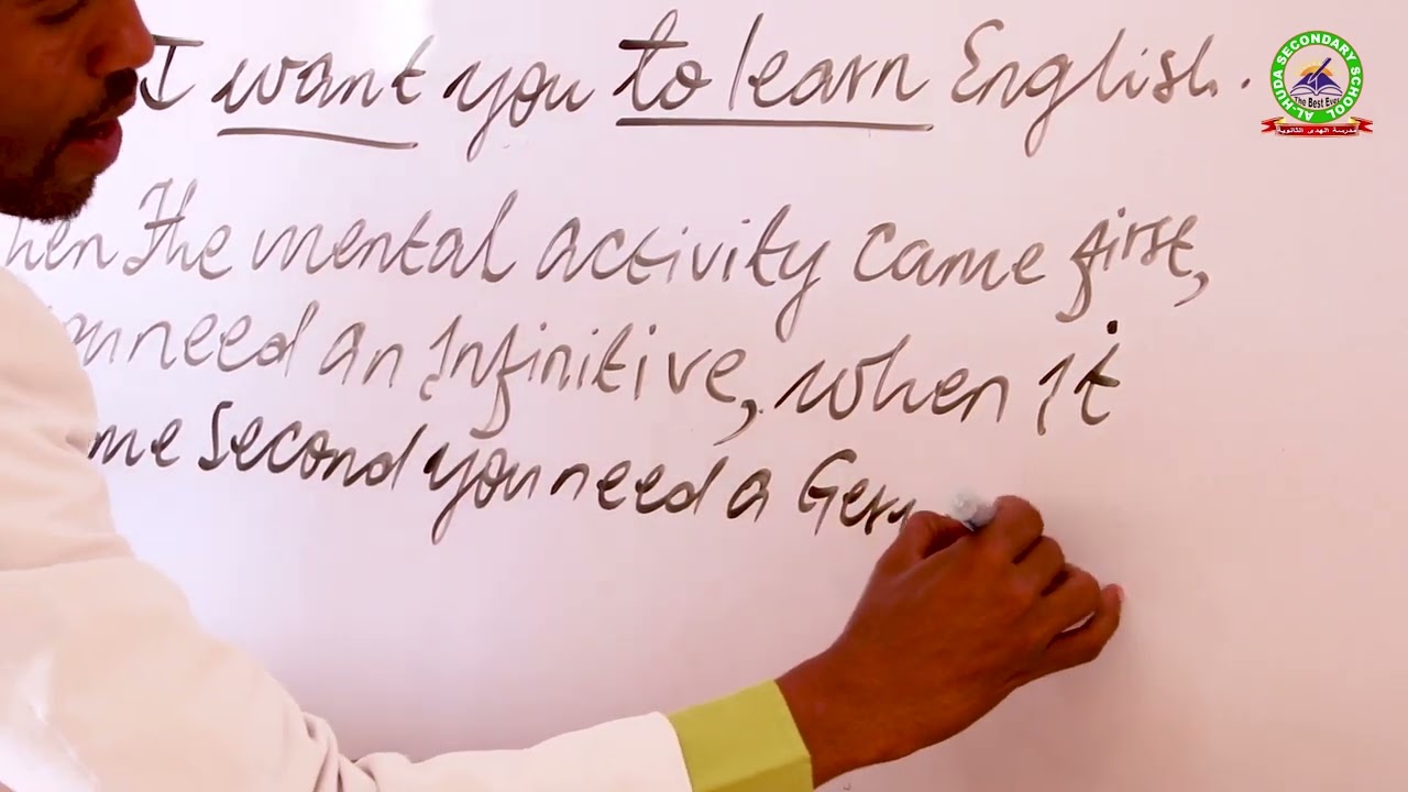 Unit 7: An infinitive verb,“to walk” @abdirahmansameeco2815