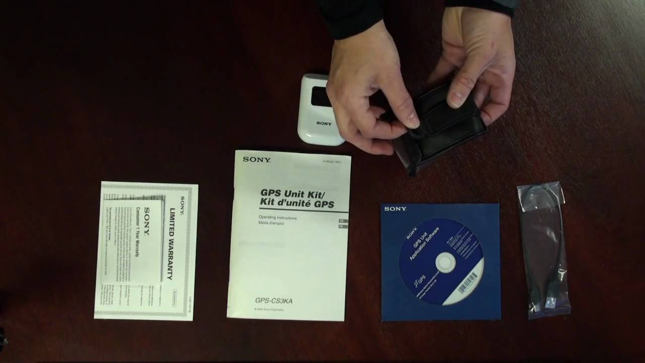 Unboxing theSony's GPSCS3KA GPS Image Tracker
