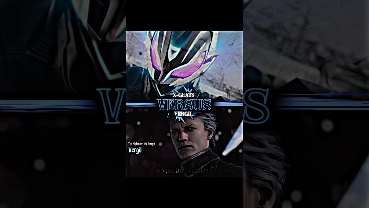 X-GEATS Vs Vergil #kamenrider #kamenridergeats  #tokusatsu #dmc #dmc5 #capcom #edit #short