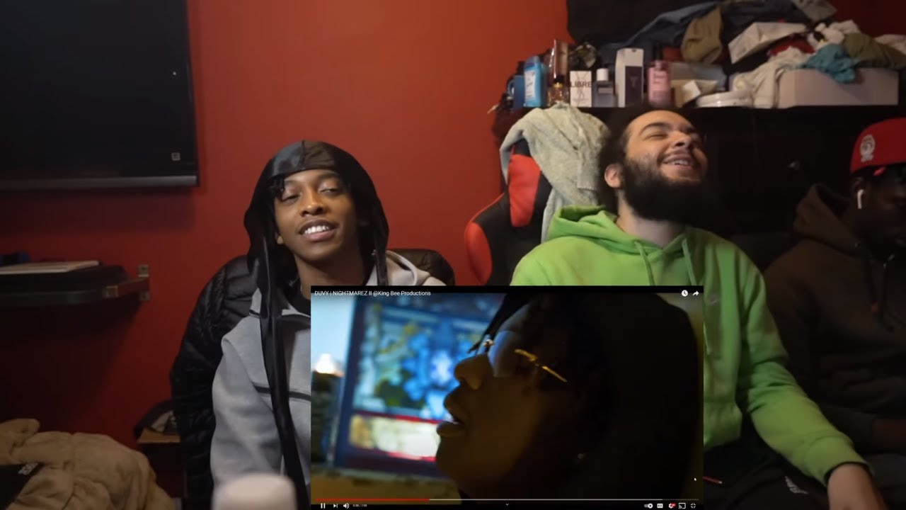 HE MADE THE PLAYLIST JUST OFF THE FIRST SONG 🔥😤🇨🇦 | AMERICANS REACT TO DUVY - NIGHTMAREZ 1 & 2