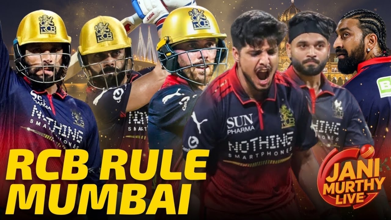RCB Rule Mumbai | SRH vs RR Match Preview | Tata IPL 2026 | Live with Jani🔴