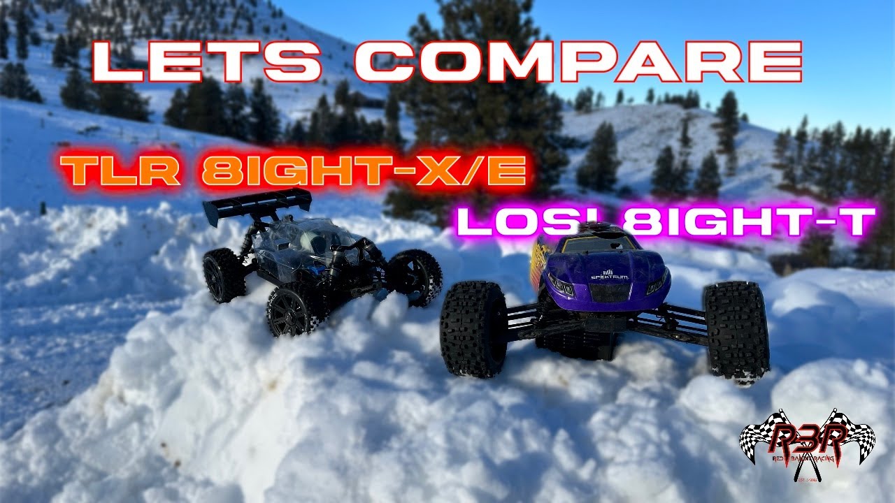 Losi 8ight-T и TLR 8ight-X/E | Внешний вид