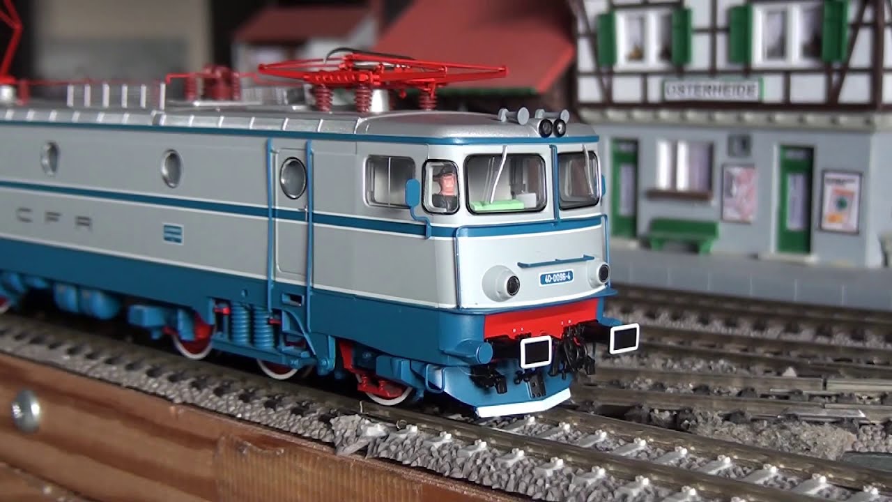 🇷🇴 EA 060 H0 Amintiri Feroviare (AF MODELS) 10011 pantograf simetric si sunet ZIMO
