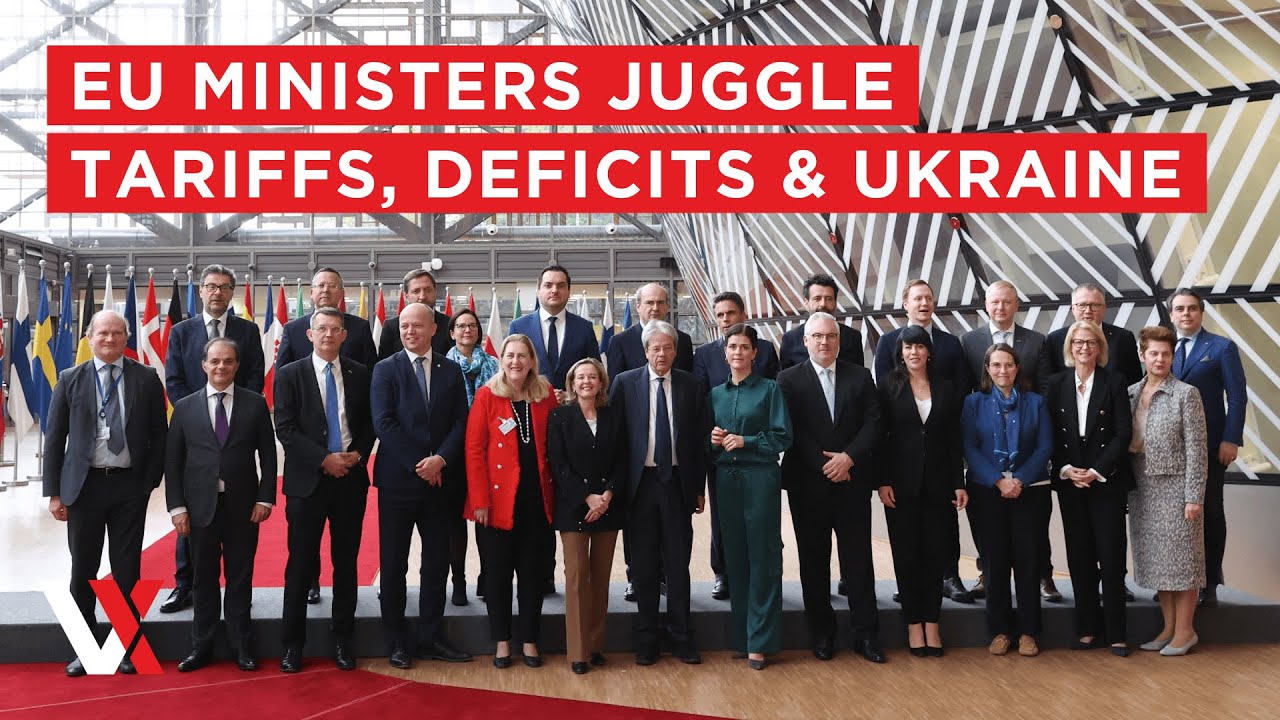 LIVE | EU Finance Chiefs Debate Ukraine Funding As Trump Tariffs Loom | VERTEX