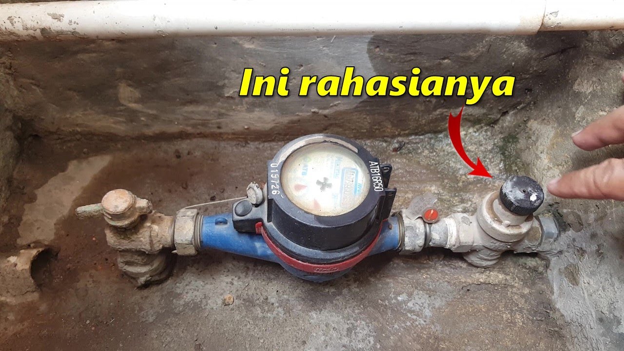 Cara mengurangi tekanan air PAM, sudah terbukti berhasil