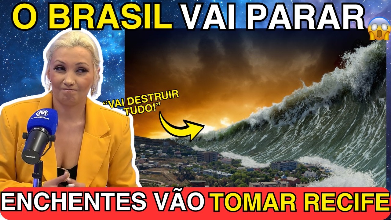 MEU DEUS!! CHALINE GRAZIKI SOLTA BOMBA TSUNAMI EM RECIFE, NOVA PANDEMIA E MAIS