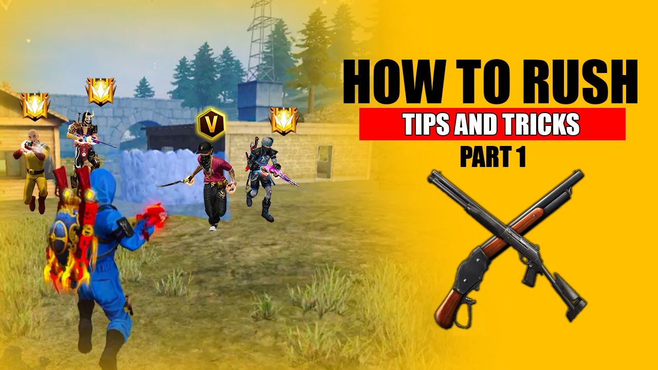 Rusher Tips & Tricks Free Fire Max #arrowgaming