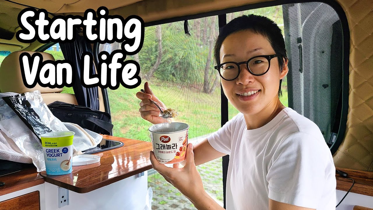First Impressions of Living in a Van in Korea! 🇰🇷 Exploring Daebu-do Island