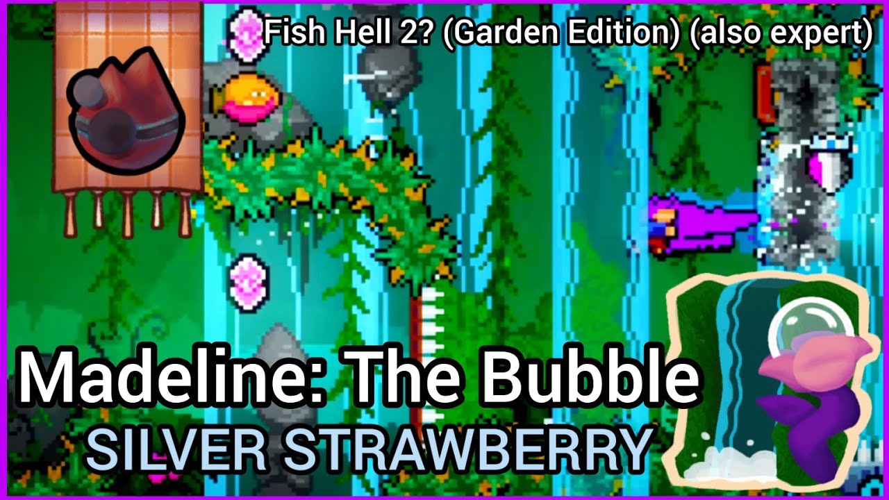 Madeline: The Bubble Silver Strawberry | Strawberry Jam Expert Lobby | Modded Celeste