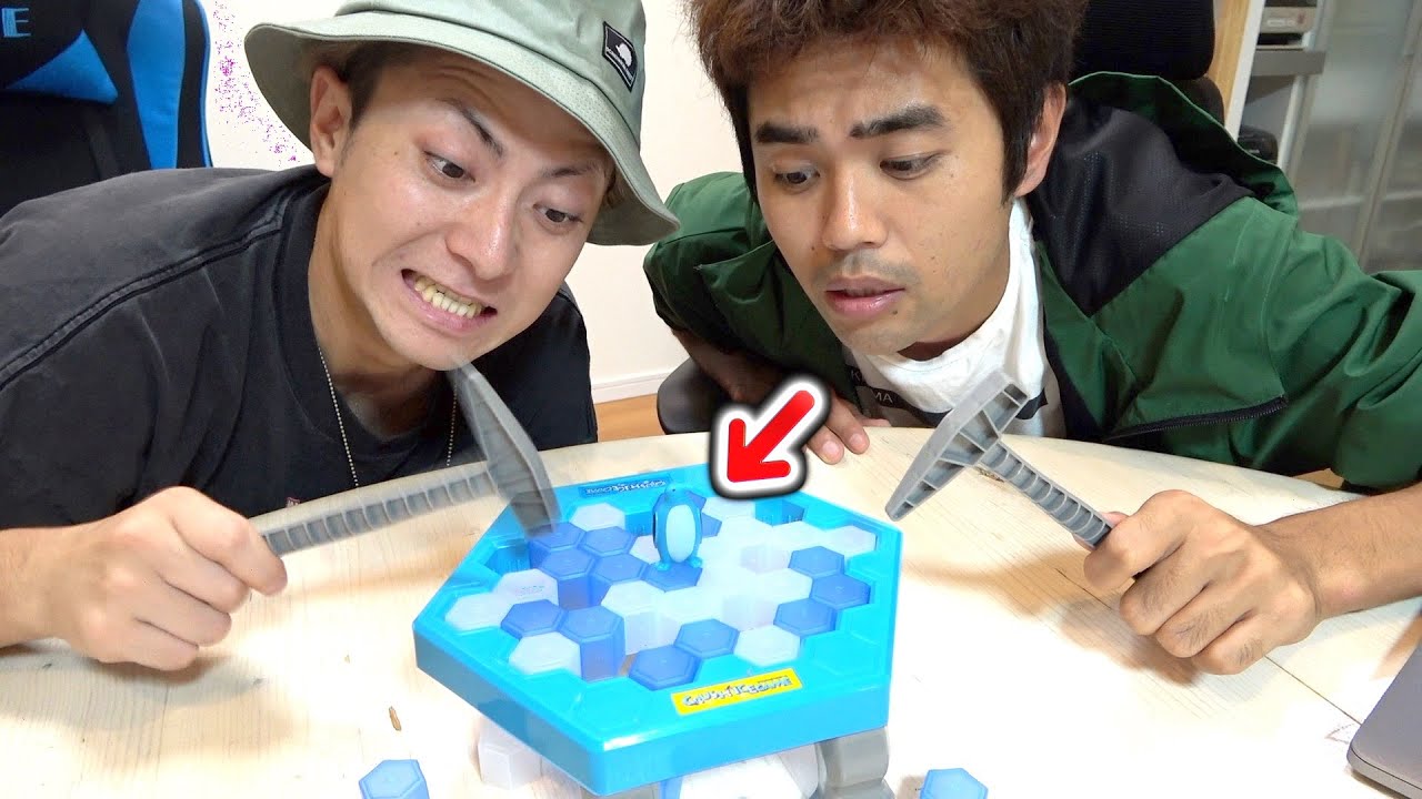 ペンギンを落とさず氷を叩くゲームが想像以上に面白すぎるw